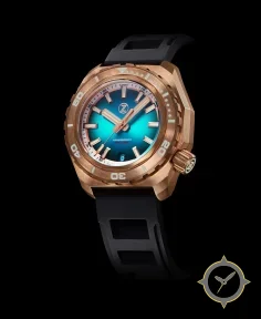 Zelos Hammerhead 2 1000m Bronze 'Teal' ETA2892