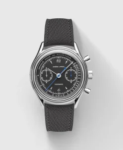 Arsène Lippens Visionario Flyback Pietre Nere Epsom Leather