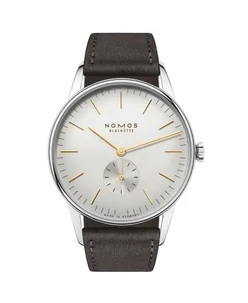 Nomos Glashütte Orion 38 silver Reference 379