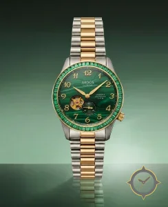 Argos Watch Co Olympus II Malachite Emerald Green