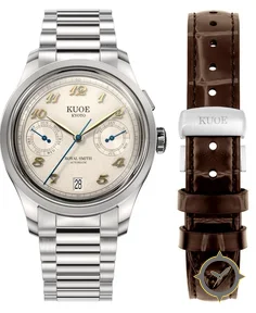 Kuoe ROYAL SMITH 90-010 Automatic Ivory x Grainy Finish Dial