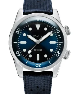 Baltic Aquascaphe Dual-Crown Blue