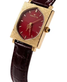 Gurlevik Gates Gold Engraved Agate