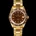 VTT-PVD Gold Brown Dial