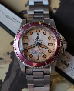 Katabami Watch Japan The Diver 「赤古紙」