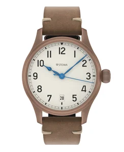 Stowa Marine Bronze Vintage 36 arabic silver