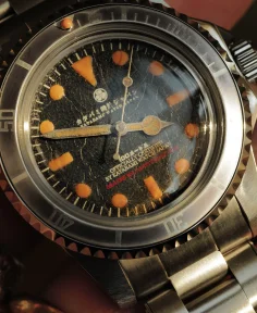 Katabami Watch Japan The Diver "GHOST" Spider Crack