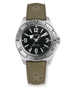 Wolbrook Skindiver II Automatic White Lum & Black Dial