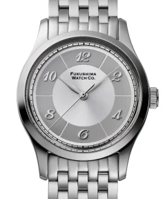 Fukushima Watch Company Futaba Moonlight Silver
