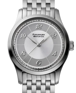 Fukushima Watch Company Futaba Moonlight Silver