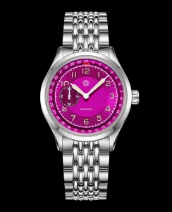 MMI Watches HERITAGE 38 FANTA-STIC PURPLE MODEL: HT-03