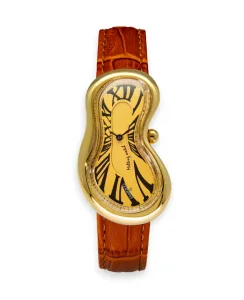 Exaequo Classic Melting Stainless Steel 316L Yellow - PVD Yellow Gold