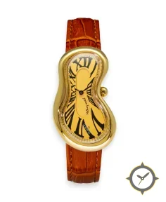 Exaequo Classic Melting Stainless Steel 316L Yellow PVD Yellow Gold