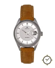 Heritor Automatic Ashton Leather-Band Watch w/Date