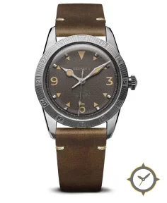 Airstream Frontier Watch Brown Textured Dial