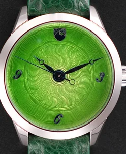 5280 Watch Company Antero Green Chartreuse Dial