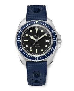 HGP Dive Watches Diver 200M Automatic Diving Watch Blue