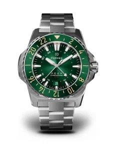 Formex Reef GMT AUTOMATIC GMT COSC 300M GREEN