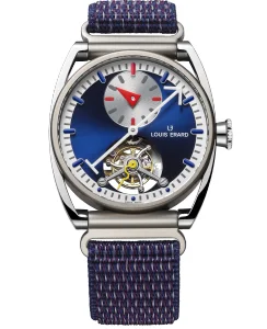 Louis Erard Le Régulateur Tourbillon Louis Erard x Alain Silberstein Blue