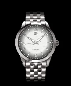 MMI Watches AWAGAMI FACTORY X MMI WATCHES: "FUMES WHITE WASHI DIAL" MODEL NLF-01