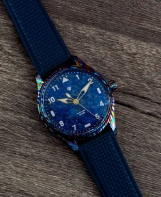 Wicked Watch Co. Timascus Anniversary Denim Lapis