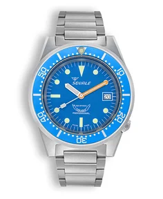 Squale 1521 Blue Blasted Bracelet