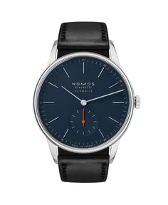 Nomos Glashütte Orion neomatik 39 midnight blue Reference 343