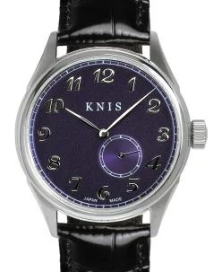KNIS Kyoto KODOU Small Seconds Automatic – Purple Black Leather Strap (KN009-PPBKLE)
