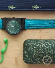 A-1 Custom: A-Guilloché v3 Auto Green