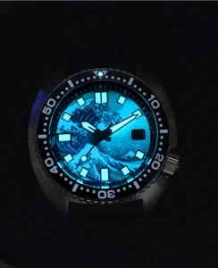 San Martin SN0057G-6309 With The Great Wave off Kanagawa Luminous Dial