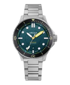 Circula Watches DiveSport Titanium Petrol