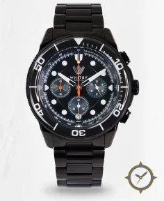 Alpine Chronograph Watch | Black DLC Kicking Horse
