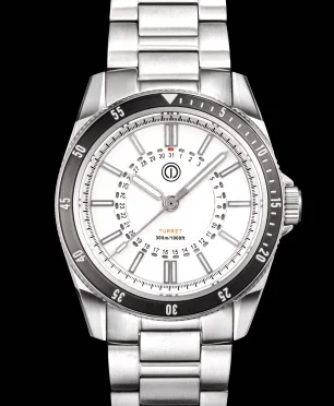 MMI Watches Turret 300M - Model: TR9-DV (POLARIS WHITE) (NH35)