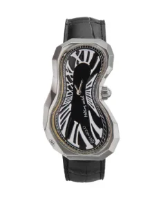 Exaequo Polyhedron Watch Sterling Silver 925 Black One of 101