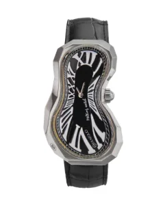 Exaequo Polyhedron Watch Sterling Silver 925 Black One of 101