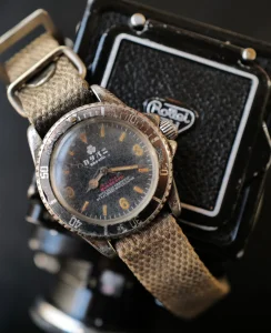 Katabami Watch Japan Unique piece of The Diver "Heavily Distressed"