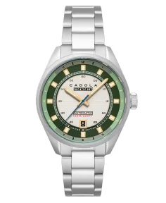 Cadola DFV-COSWORTH HELMET WATCH WINDER AUTOMATIC LIMITED EDITION Green Set