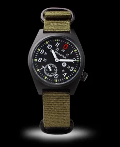 Wancher Watch Limited Edition: Gurkha Black Dial Mechanical Edition