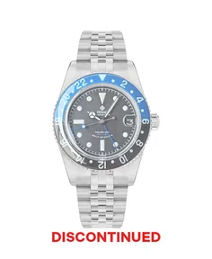 Ixdao Batman Style GMT Black 904L SEIKO NH34
