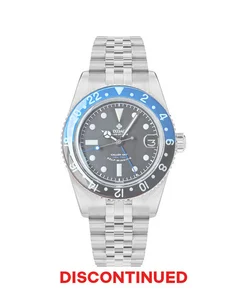 Ixdao Batman Style GMT Black 904L SEIKO NH34
