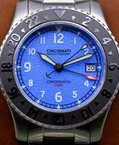 Cincinnati Watch Company The Cincinnatus GMT Blue