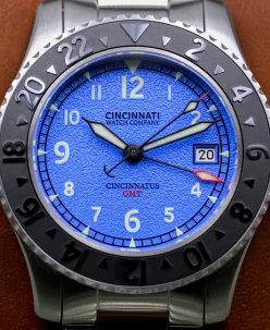 Cincinnati Watch Company The Cincinnatus GMT Blue -Reserve