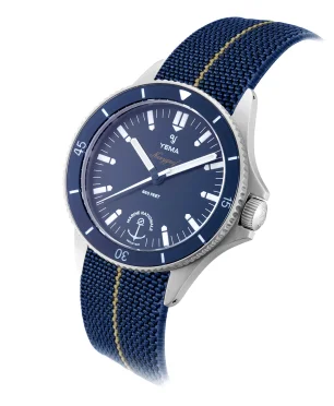 Yema Marine Nationale Strap with your watch