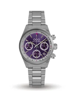 Out Of Order PURPLE SPORTY CRONOGRAFO STAINLESS STEEL