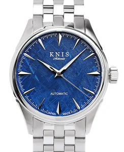 KNIS Kyoto Meteorite Made in Japan Automatic Watch Men's Silver Blue KN001-MTBL