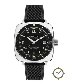 Clubmaster Legend - Diver - Steel - Black - FKM