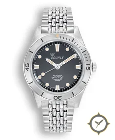 Squale Super-Squale Sunray Black Bracelet