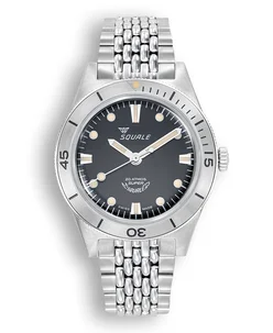 Squale Super-Squale Sunray Black Bracelet