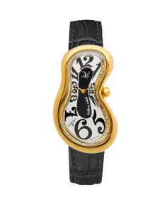 Exaequo Salvador Dalì Classic Melting Watch Black Swiss Made One of 888