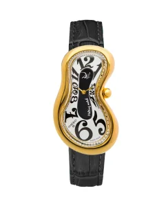 Exaequo Salvador Dalì Classic Melting Watch Black Swiss Made One of 888